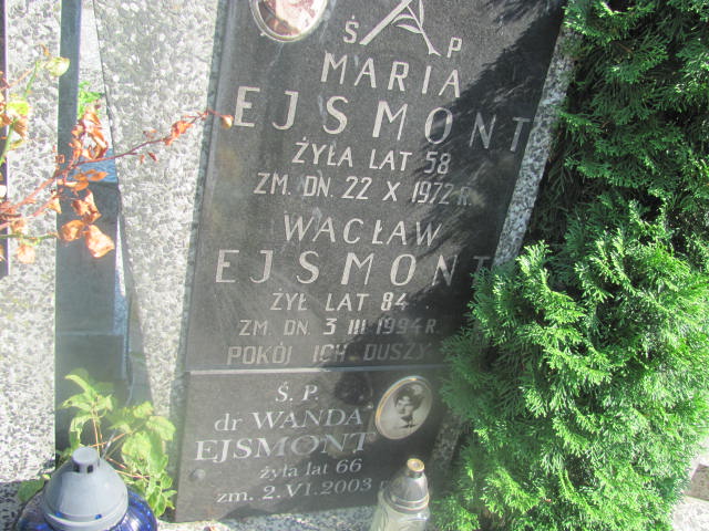 Wanda Ejsmont 1936 Warszawa Włochy - Grobonet - Wyszukiwarka osób pochowanych