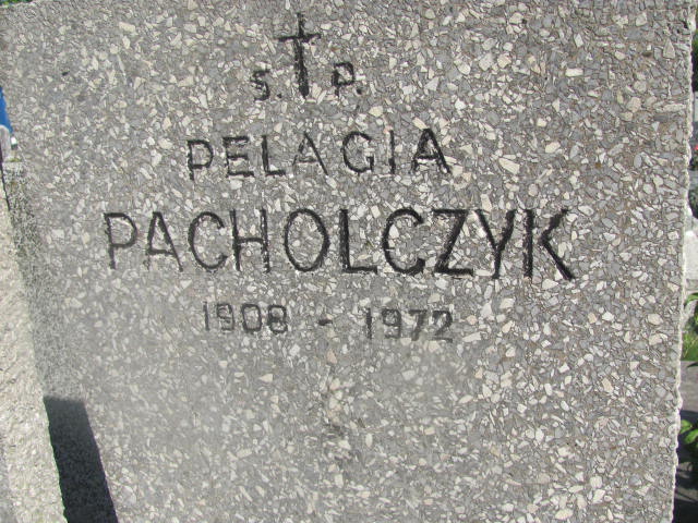 Pelagia Pacholczyk 1908 Warszawa Włochy - Grobonet - Wyszukiwarka osób pochowanych