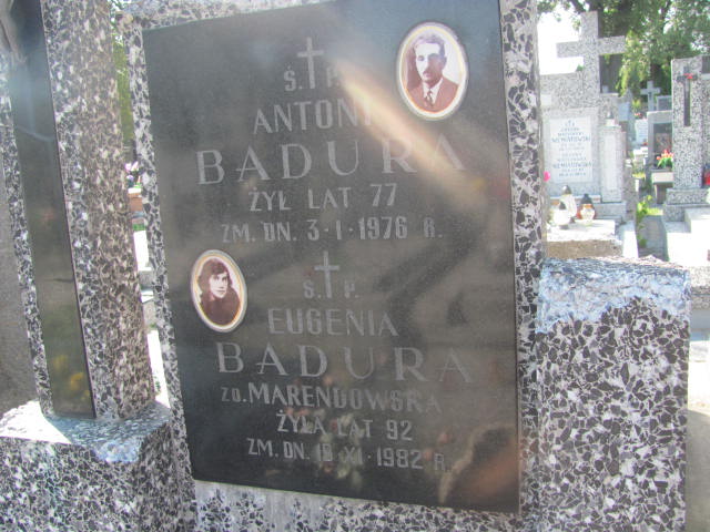 Eugenia Badura 1890 Warszawa Włochy - Grobonet - Wyszukiwarka osób pochowanych