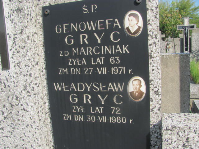 Witold Gryc 1935 Warszawa Włochy - Grobonet - Wyszukiwarka osób pochowanych