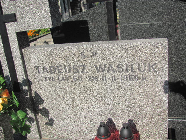 Maciej Wasiluk 1949 Warszawa Włochy - Grobonet - Wyszukiwarka osób pochowanych