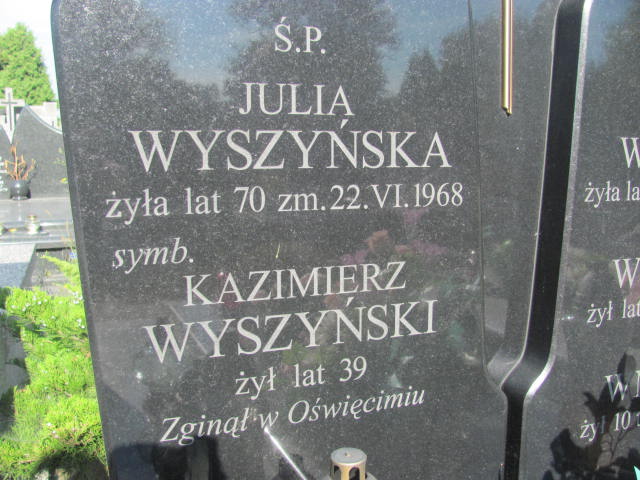 Kazimierz Wyszyński Warszawa Włochy - Grobonet - Wyszukiwarka osób pochowanych