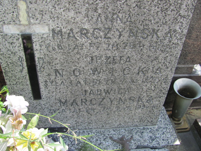 Józefa Nowicka 1885 Warszawa Włochy - Grobonet - Wyszukiwarka osób pochowanych