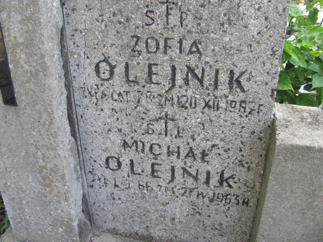 Michał Olejnik 1877 Warszawa Włochy - Grobonet - Wyszukiwarka osób pochowanych