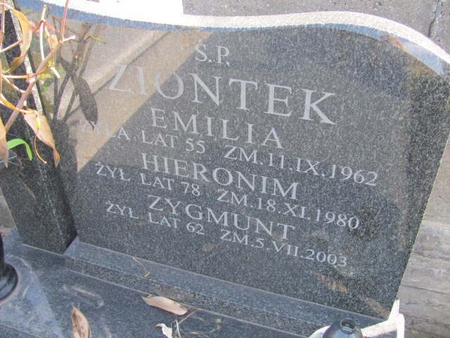 Krzysztof Ziontek 1967 Warszawa Włochy - Grobonet - Wyszukiwarka osób pochowanych