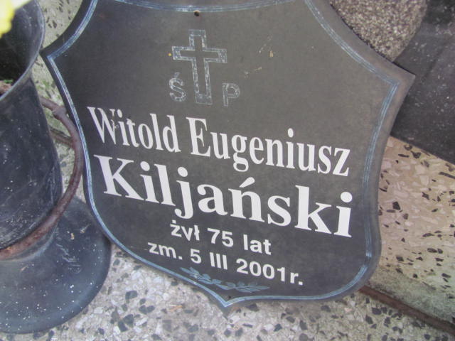 Witold Kiljański 1948 Warszawa Włochy - Grobonet - Wyszukiwarka osób pochowanych