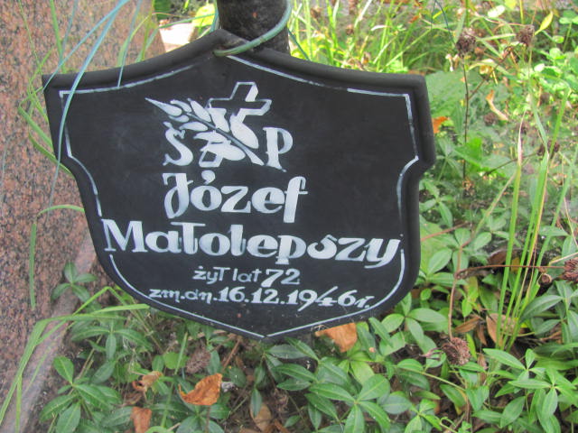 Józef Małolepszy 1874 Warszawa Włochy - Grobonet - Wyszukiwarka osób pochowanych