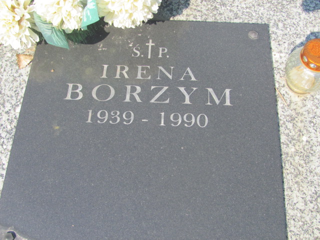 Irena Borzym 1939 Warszawa Włochy - Grobonet - Wyszukiwarka osób pochowanych