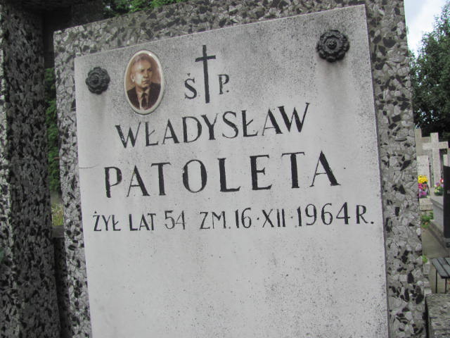 Władysław Patoleta 1910 Warszawa Włochy - Grobonet - Wyszukiwarka osób pochowanych