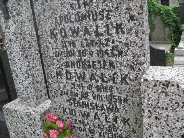 Grzegorz Kowalik 1956 Warszawa Włochy - Grobonet - Wyszukiwarka osób pochowanych