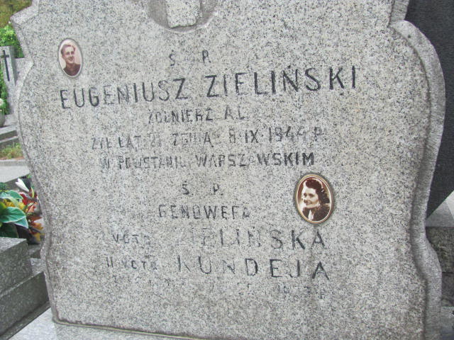 Eugeniusz Zieliński 1923 Warszawa Włochy - Grobonet - Wyszukiwarka osób pochowanych