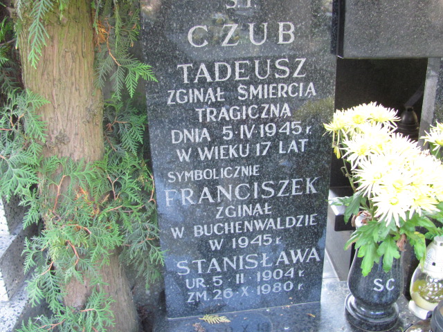 Stanisława Czub 1904 Warszawa Włochy - Grobonet - Wyszukiwarka osób pochowanych