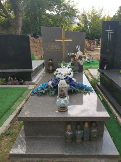 Grób Zbigniew Olbrych