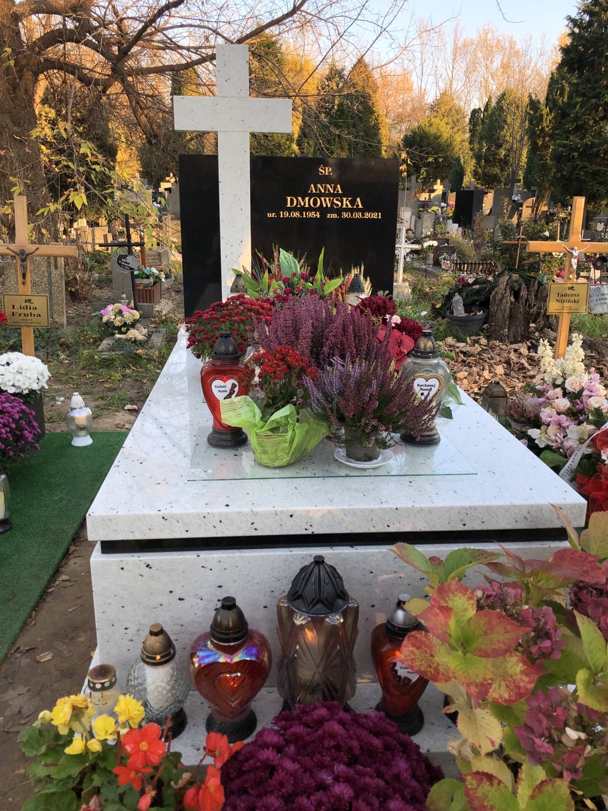 Grób Anna Dmowska