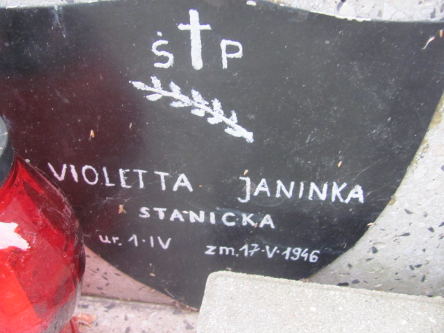Violetta (Wioletta) Stanicka 1946 Warszawa Włochy - Grobonet - Wyszukiwarka osób pochowanych
