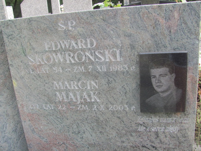 Mirosław Majak 1960 Warszawa Włochy - Grobonet - Wyszukiwarka osób pochowanych